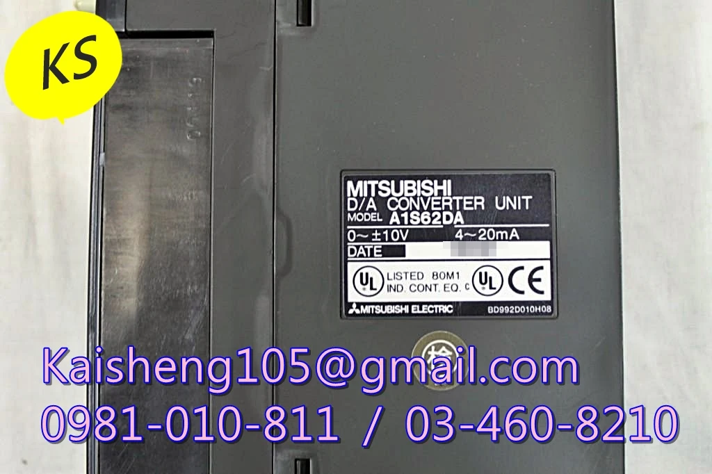 【KS】三菱MITSUBISHI模組PLC:A1S62DA【現貨+預購】