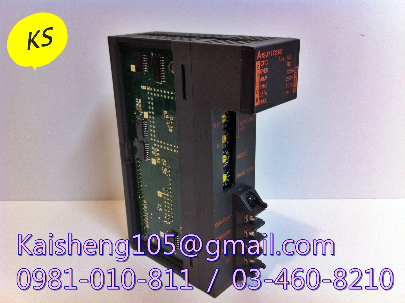 【KS】三菱MITSUBISHI模組PLC：A1SJ71T21B【現貨+預購】