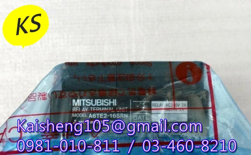 【KS】三菱MITSUBISHI模組PLC：A6TE2-16SRN【現貨+預購】