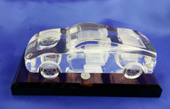 水晶汽車模型