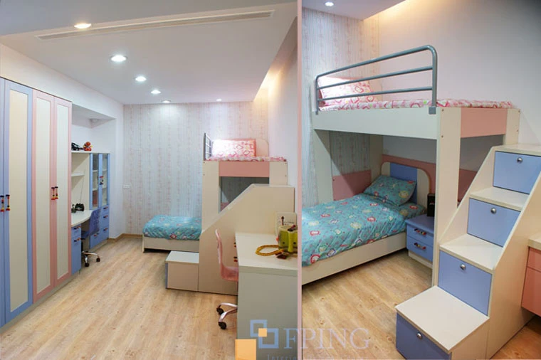 兒童小孩房,系統櫃,系統家具裝潢