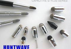 電容式電阻式與各種直徑導電纖維布觸控筆頭設計製造