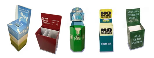 紙貨架，紙展示架，紙促銷架，紙陳列架