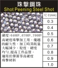 珠擊用鋼珠-shot peening steel