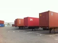 進出口貨物寄倉、貨物裝卸櫃、配送、貨物貼標籤、分裝