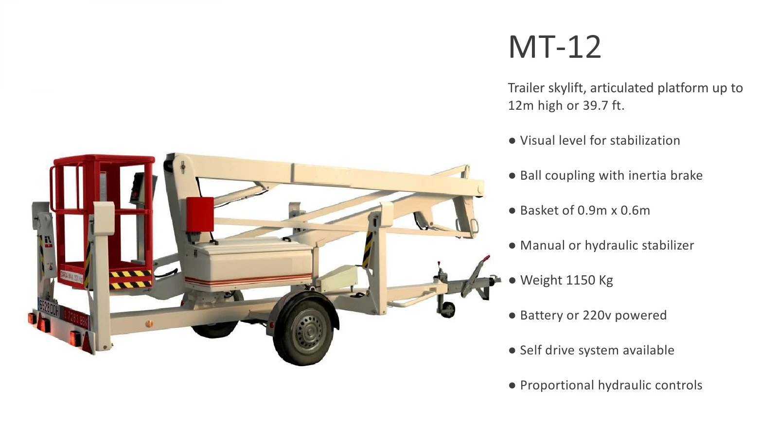 18米電動高空作業車