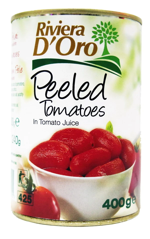 Riviera 達人去皮蕃茄粒400g