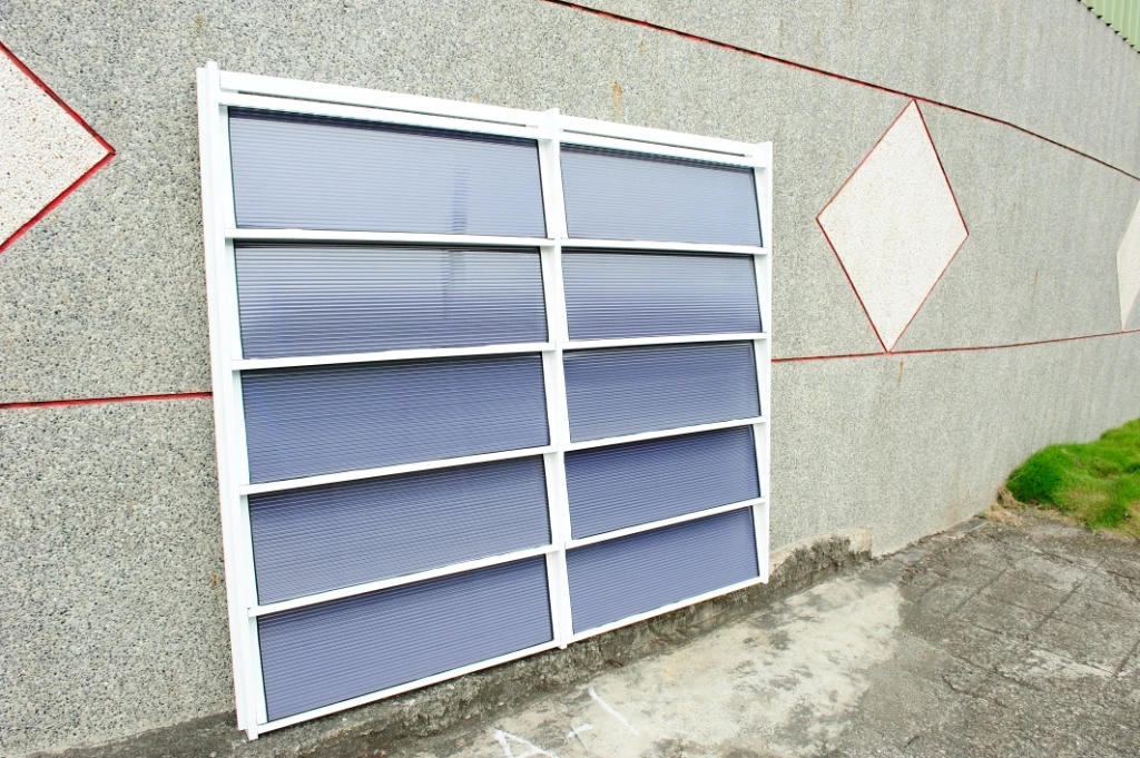 會呼吸的採光罩完工圖