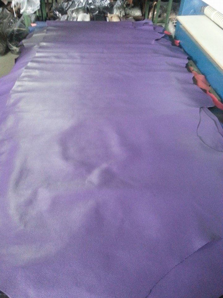 紫羅蘭牛面皮荔枝壓紋