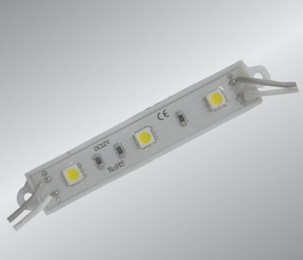 3灯5050防水单色贴片模组