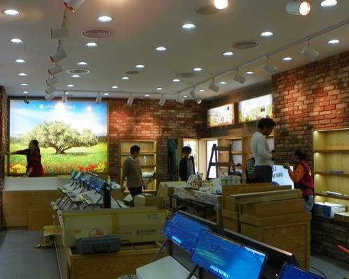 韓商店面設計裝潢