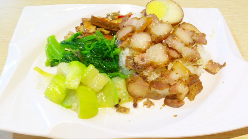 客家鹹豬肉飯