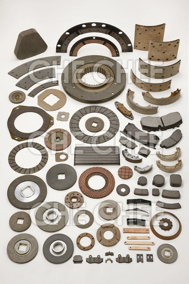 各式剎車片、煞車片、離合器片、摩擦片、摩擦材料、剎車平板、剎車塊