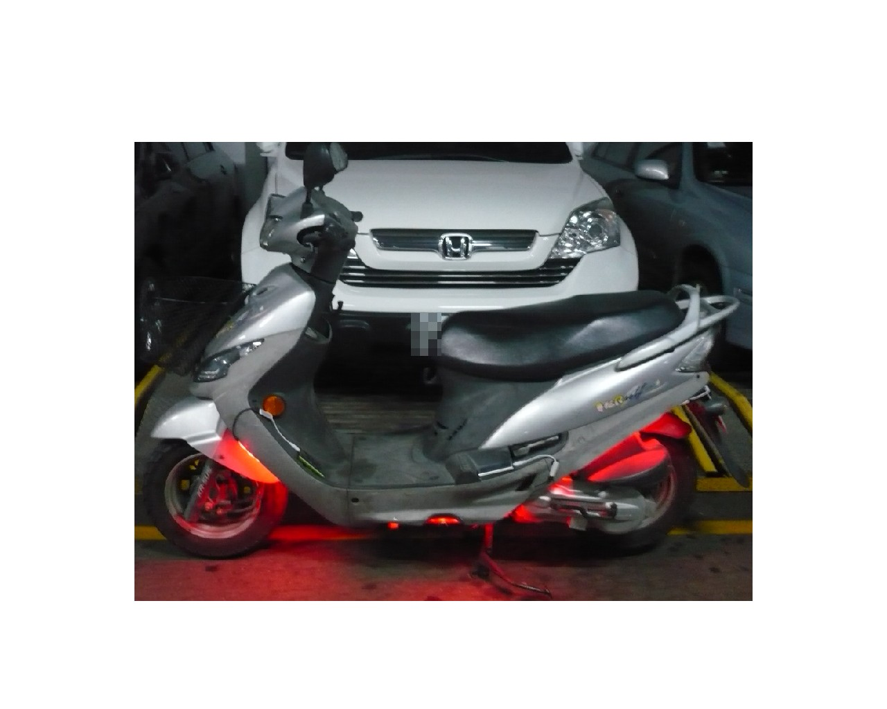 太陽能燈條機車應用