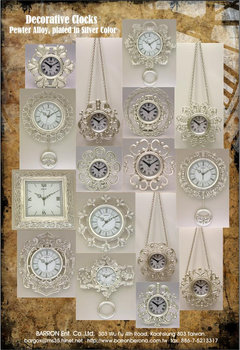 DM of Decorative Quartz Clocks