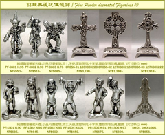 Pewter designed Figurines, Group 03