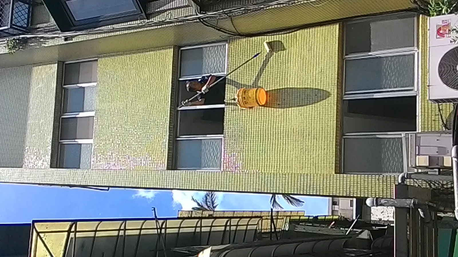 公共樓梯窗框外牆防水