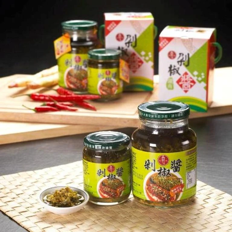 剁椒王~青剁椒醬  220g/瓶   600g/瓶