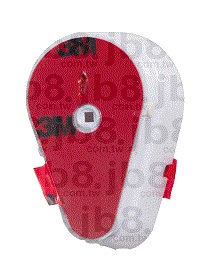 雙面黏貼即可使用