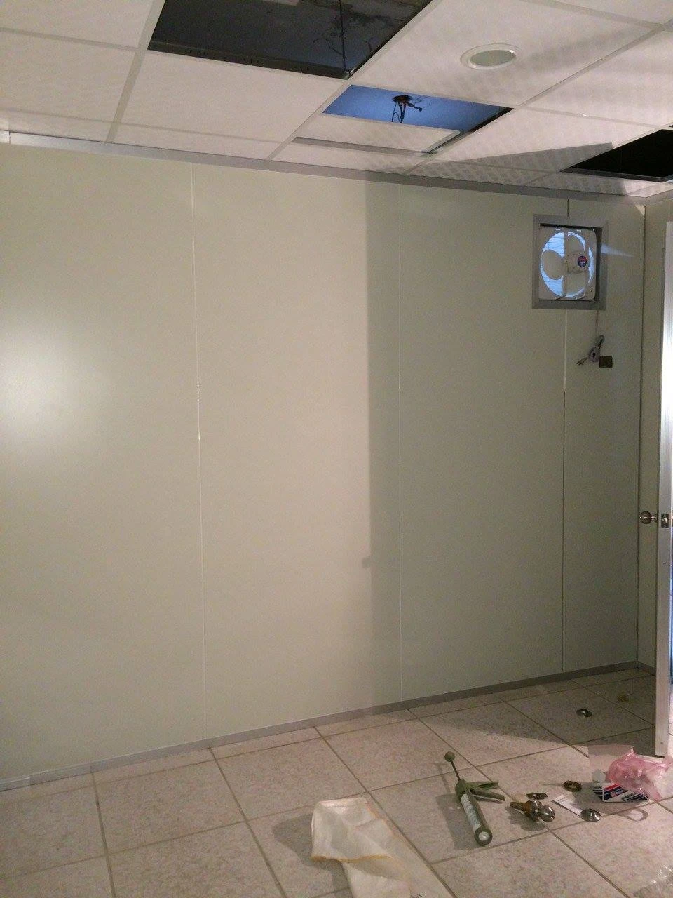 無塵室耐燃PU發泡隔間牆