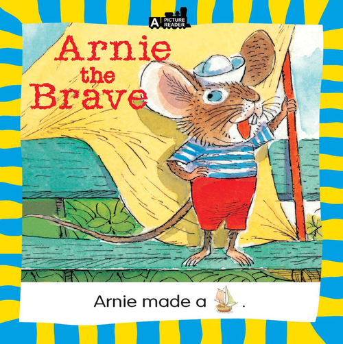 封面:Arnie the Brave(勇敢與冒險, 一般動作說法)