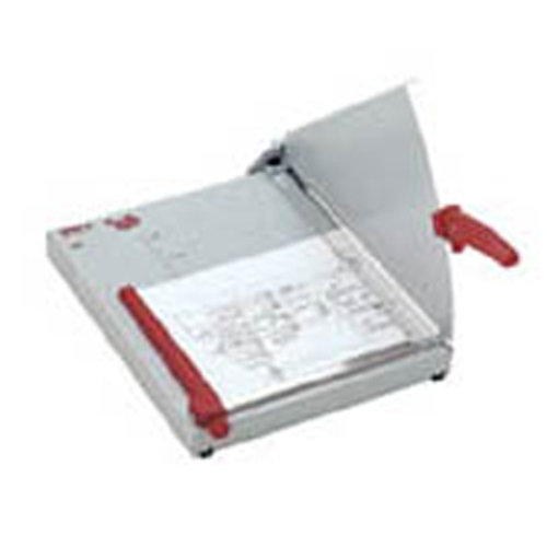 德國 IDEAL 1034裁紙器，裁切寬度 340mm/裁切張數 20-25張，附安全檔板及定位桿^^