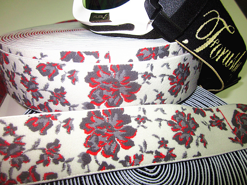 4色尼龍提花織帶