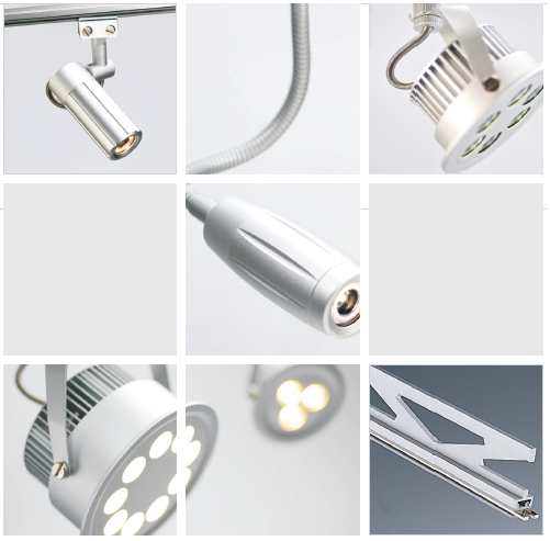 各型式樣軌道燈