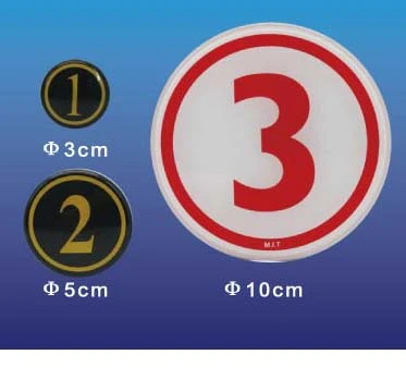 NO.450 號碼牌直徑 10cm