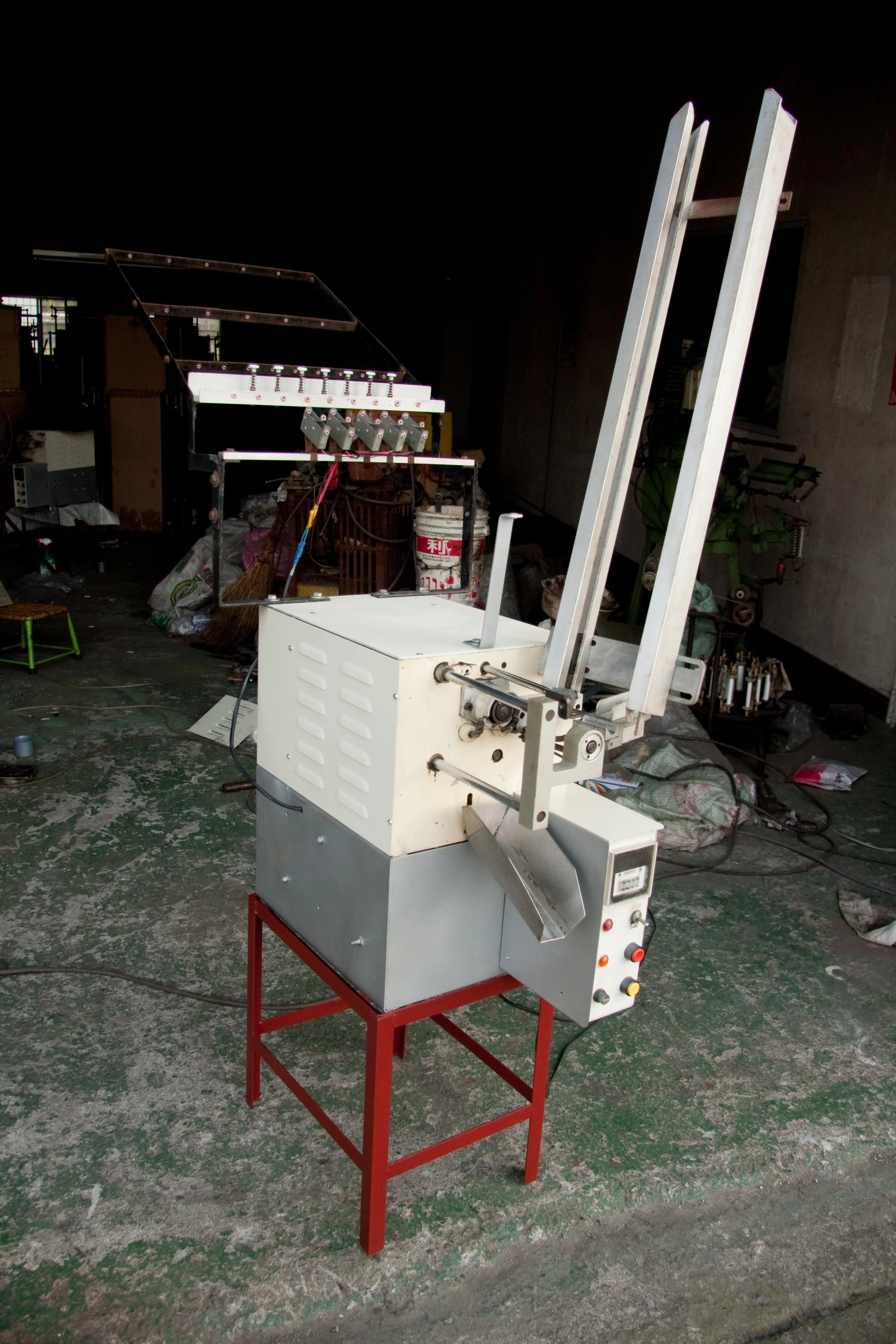 緯紗機正45度角