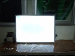 超薄燈箱-水晶無框-A2尺寸