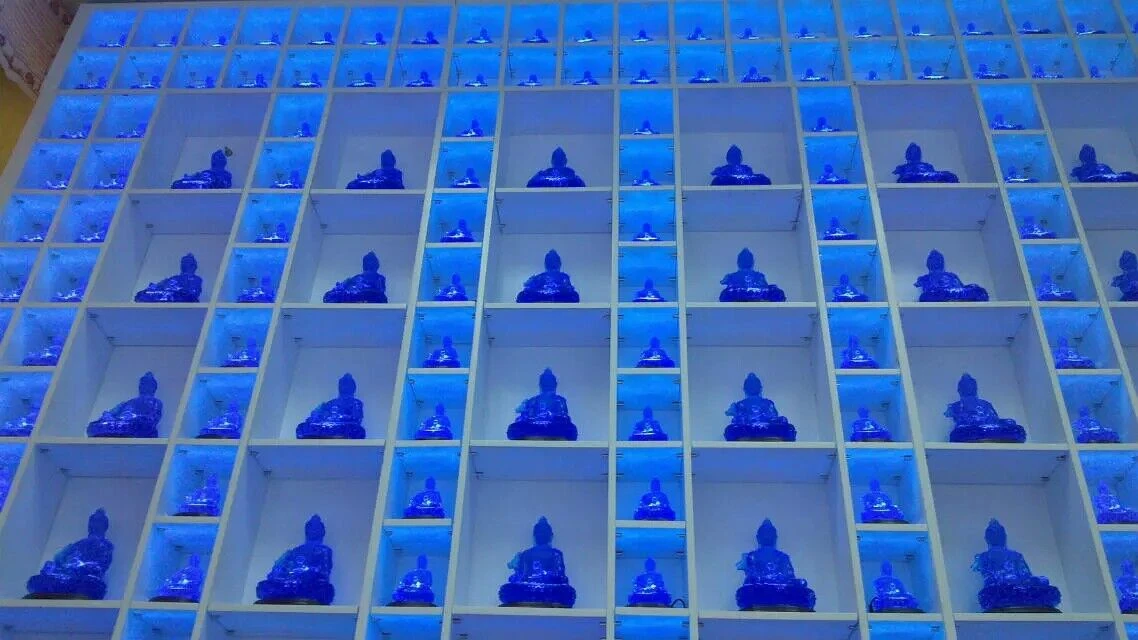 琉璃药师万佛墙