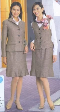 上班族女生制服-外套,背心,襯衫,裙子