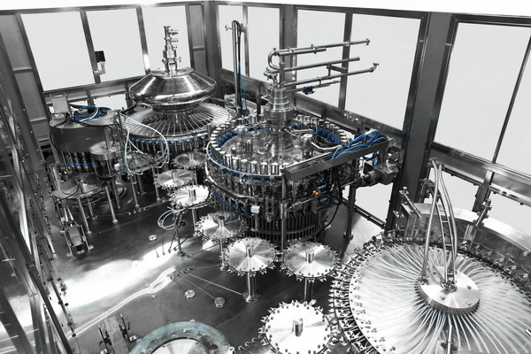 全自動懸吊式夾頸型洗瓶顆粒填充充填取蓋封蓋機