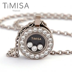 轉動幸福 純鈦項鍊