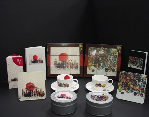 袁金塔畫作系列商品設計、印刷