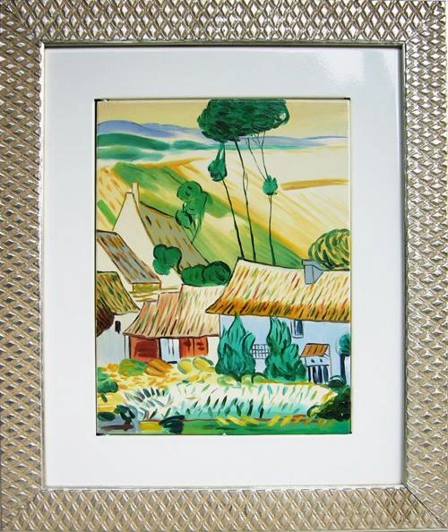 藝術彩繪開關箱-農村景觀