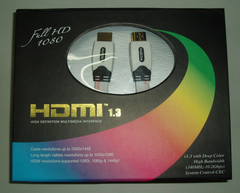 HDMI 1.0m 白扁線