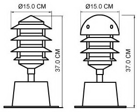 於台北故宮戶外LED草坪燈