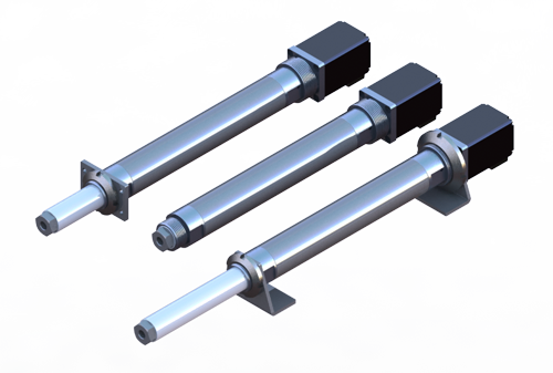 電動缸配備步進馬達